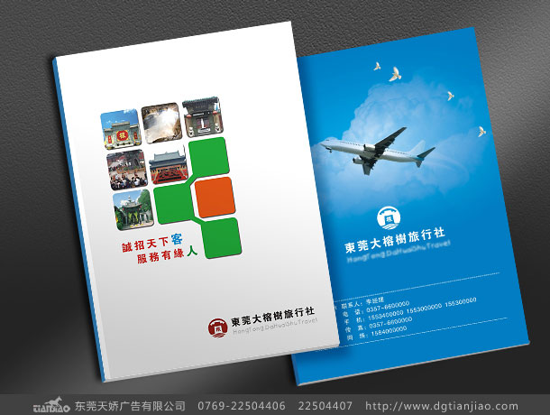 大榕樹旅行社畫冊設(shè)計(jì)