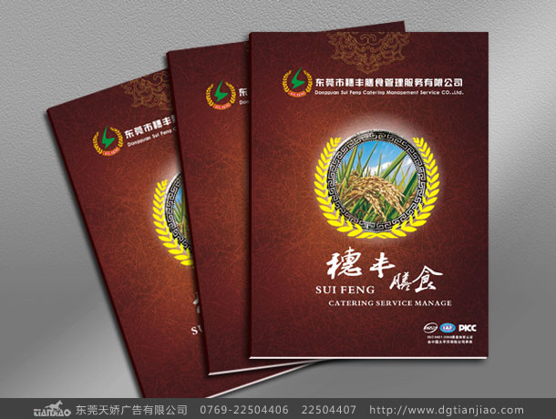 穗豐膳食彩頁設(shè)計(jì)