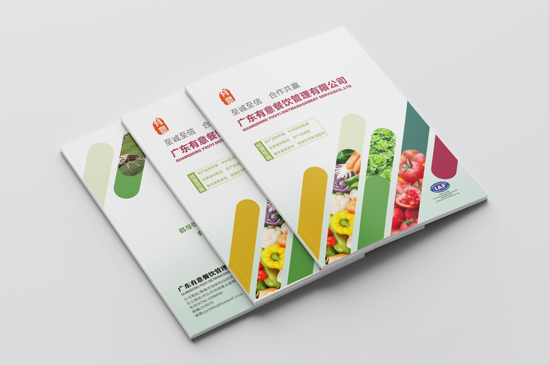 廣東有意餐飲管理畫冊設(shè)計制作案例